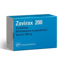 Zovirax 200 mg 25 tabs
