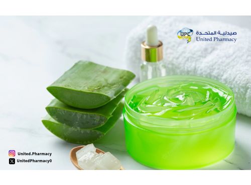 ماسك الصبار للوجه للتفتيح
