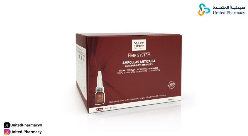 فولتن امبولات للقضاء على تساقط الشعر للرجال (12 أمبول)