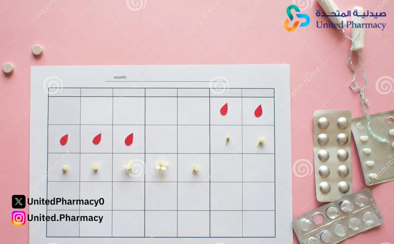 حبوب تنظيم الدورة الشهرية للبنات